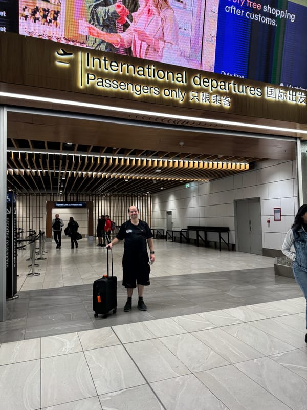 Day 0 - Leaving NZ